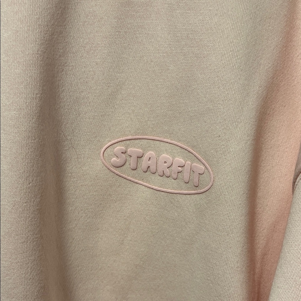 NWT * Starfit Women's Soft Pink Sweatshirt - Size Medium - Picture 6 of 9